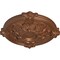 Ekena Millwork Hamilton Ceiling Medallion (Fits Canopies up to 3 3/4"), 17 3/8"OD x 1 3/4"P, Polished Copper CM17HAPOS - alternate 3